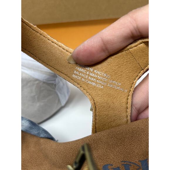 NIB Korks Natalia Size 7 Sandals - Picture 9 of 12